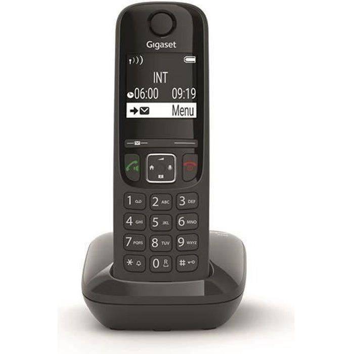 Telefono Senza Fili Gigaset AS690 Nero-0