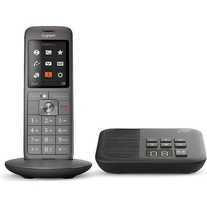 Telefono Senza Fili Gigaset S30852-H2824-N101 Grigio Antracite-0
