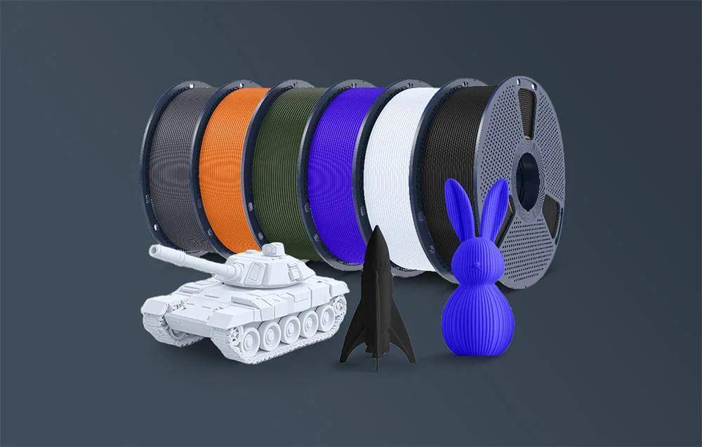 Sunlu - PLA+ H-S O - Sunlu PLA+ Hochgeschwindigkeits-Filament in Arancione-4