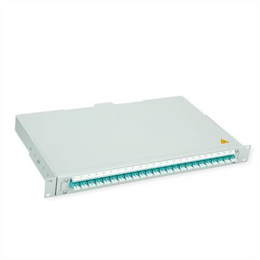 Telegärtner TELEGÄRTNER BASIS V LWL-Panel mit Kupplu    Fibra di vetro; 1 U Grigio