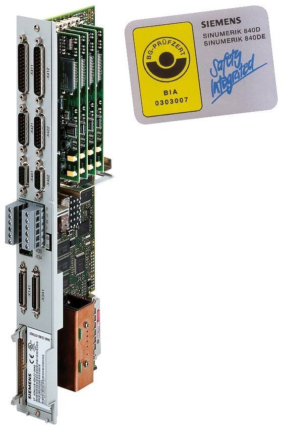 Siemens 6SN1118-0DJ23-0AA2 SIMODRIVE 611 BLOCCO DI CONTROLLO DIGITALE AD ALTO RENDIMENTO PER LOOP DI CONT-0