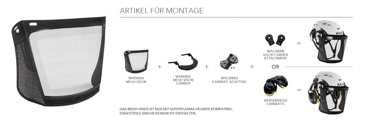 Kask WVI00006- VISIERA IN RETE PLASMA-1