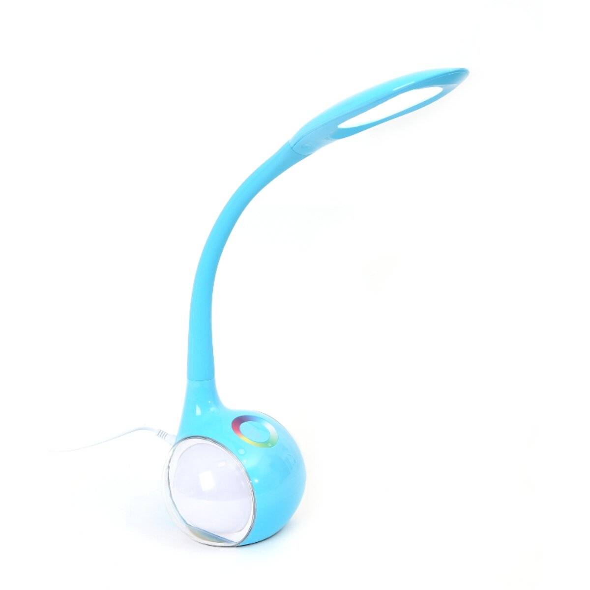 Lampada da scrivania a LED Platinum PDL20 da 6W con luce notturna blu-0