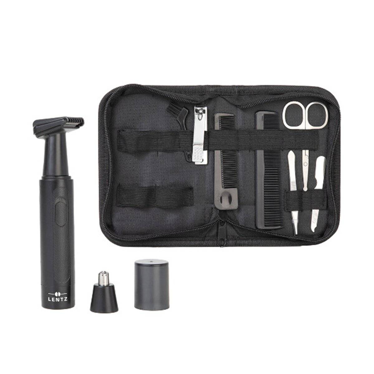 Set da viaggio con custodia - set per la cura e la toelettatura da portare sempre con sé.-0