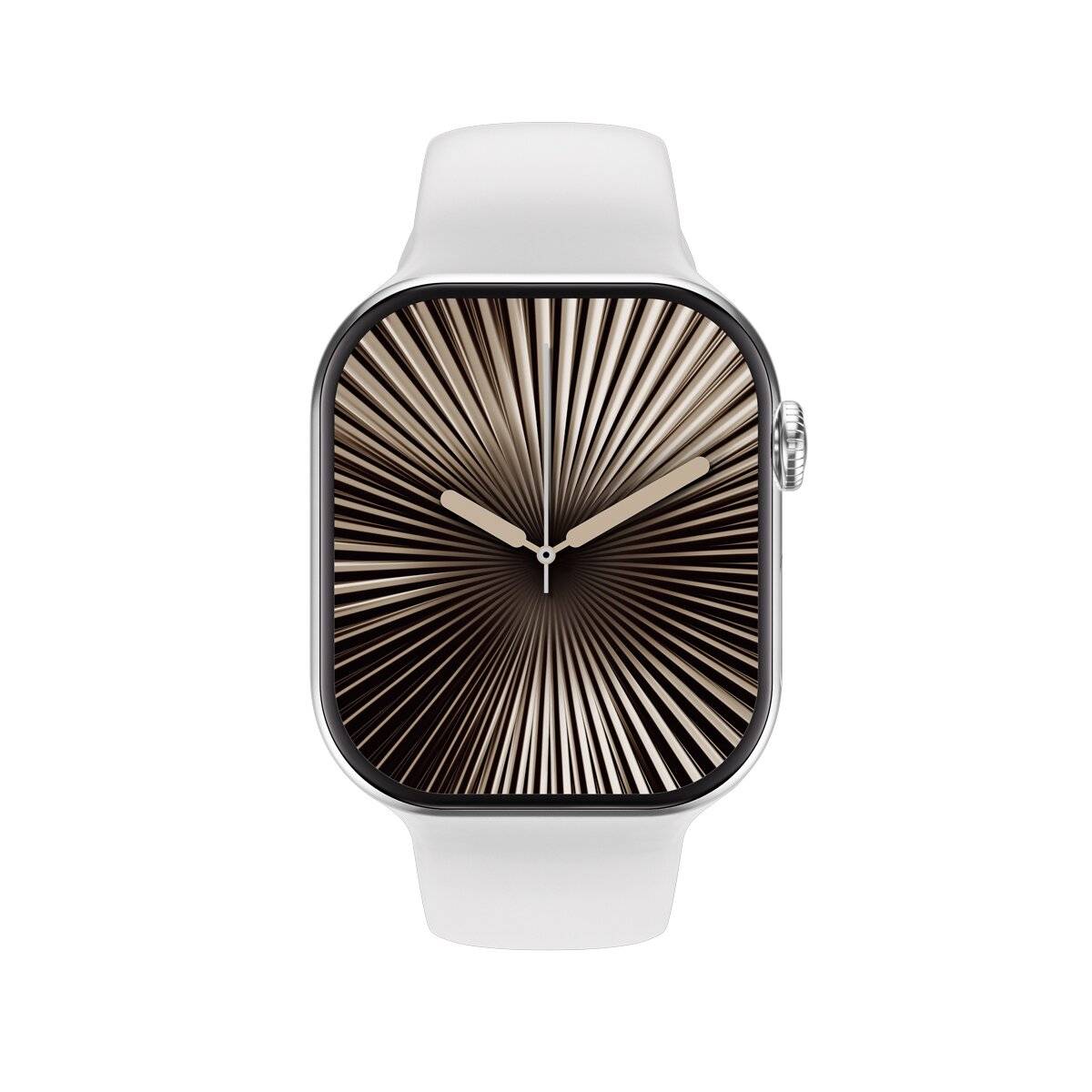 Smartwatch Platinum AMOLED da 1,85 pollici con Bluetooth e fitness tracker, colore argento.-0