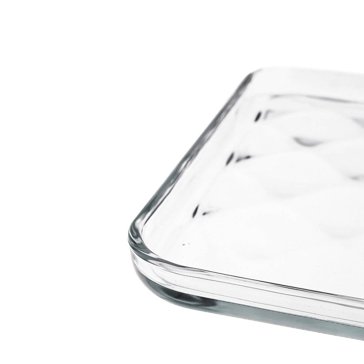 Vassoio da portata in vetro borosilicato Pasabahce Borcam 1025 ml - 33,5 x 24,5 x 2 cm-2