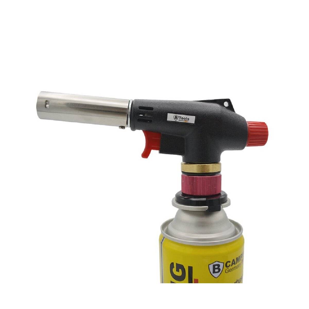 Adattatore per cartuccia di gas, da baionetta a valvola a vite, adattatore per gas-2