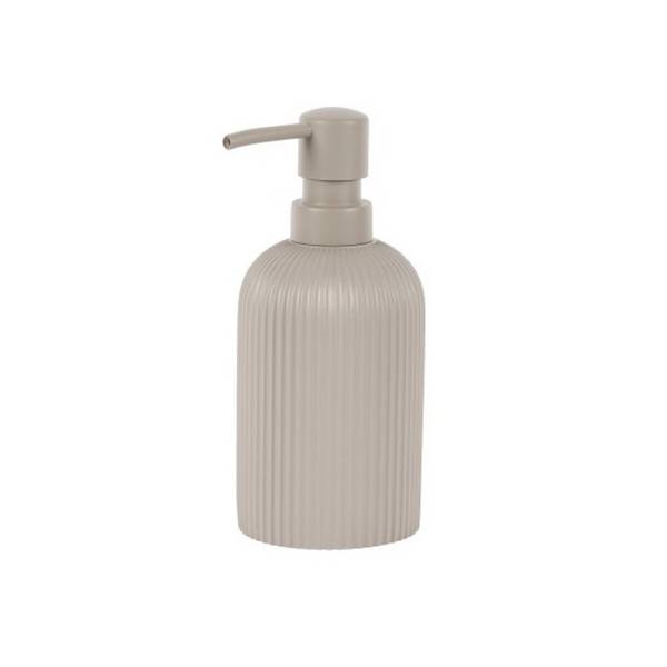 Dispenser di sapone Samos 330 ml - Accessori per bagno e cucina, colore tortora