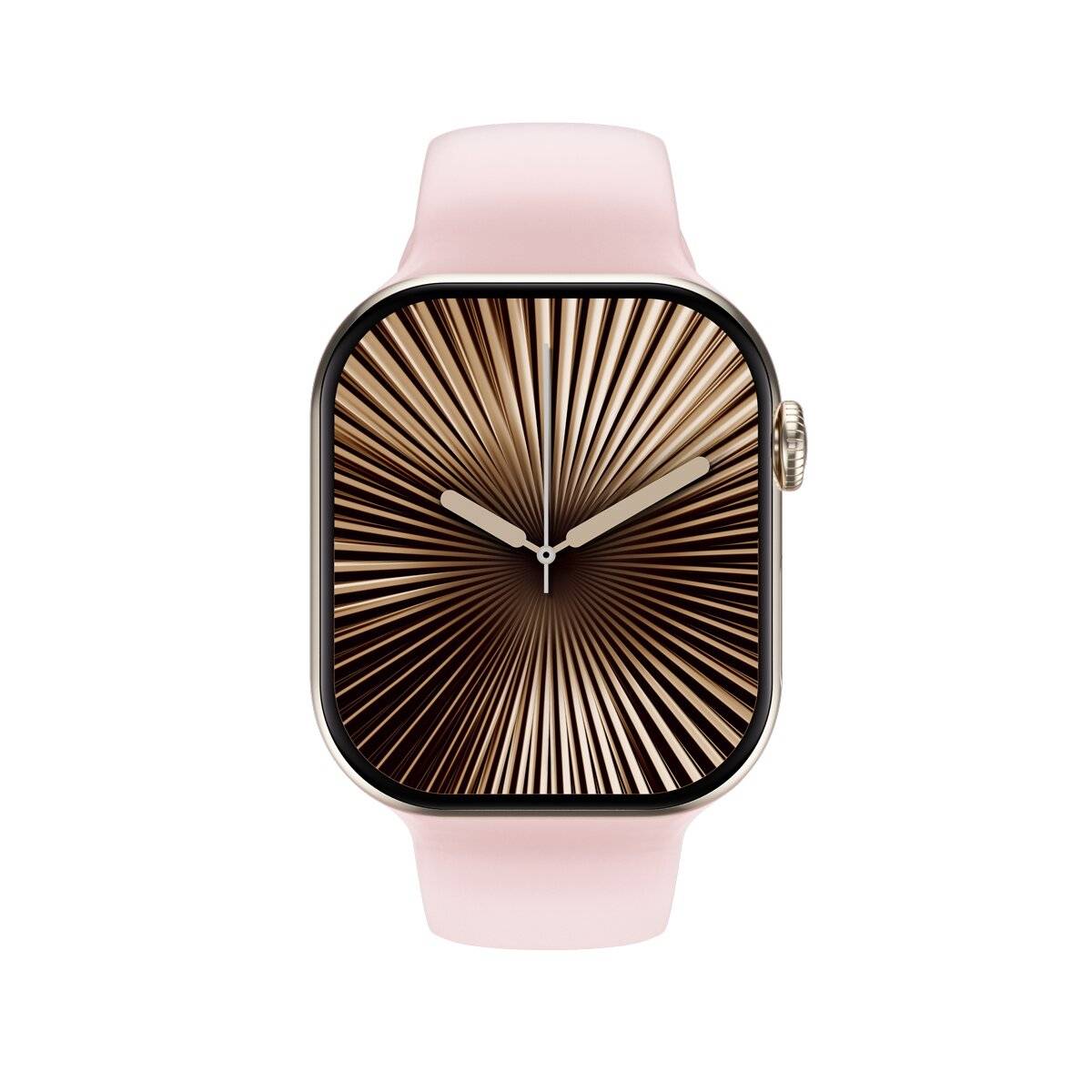 Smartwatch Platinum AMOLED da 1,85 pollici con Bluetooth e fitness tracker, colore oro rosa.-2