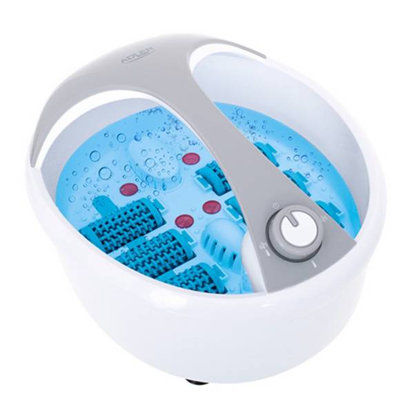 Massaggiatore plantare Adler AD 2177 con funzione riscaldante e idromassaggio, 450 W - 5,6 litri