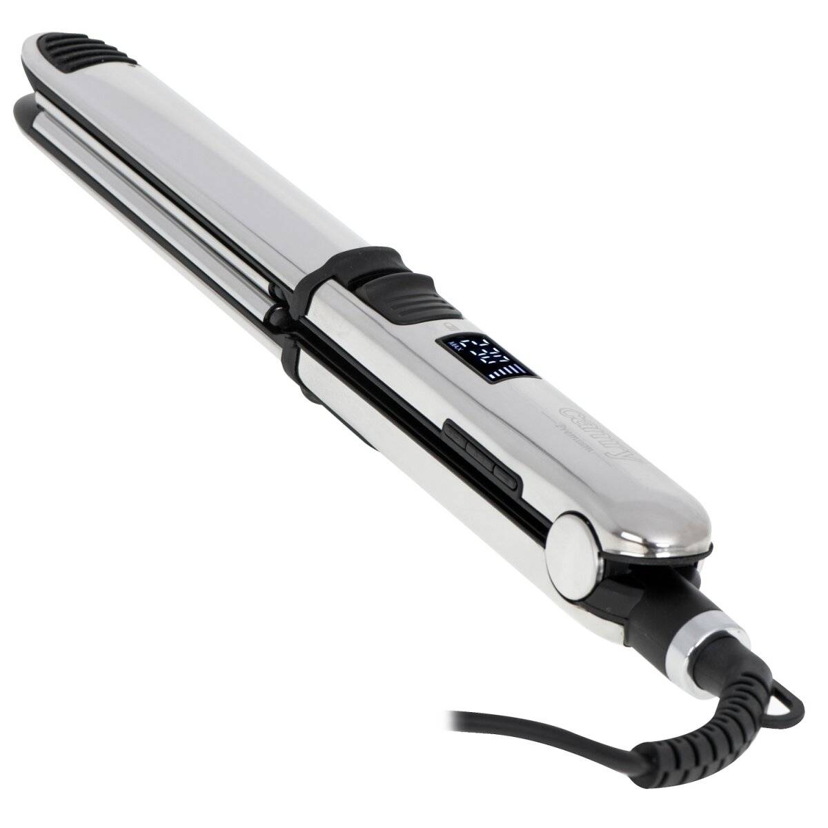 Piastra per capelli Camry CR 2320, 130–230 °C con display LCD e 6 impostazioni di temperatura, 500 W.-1