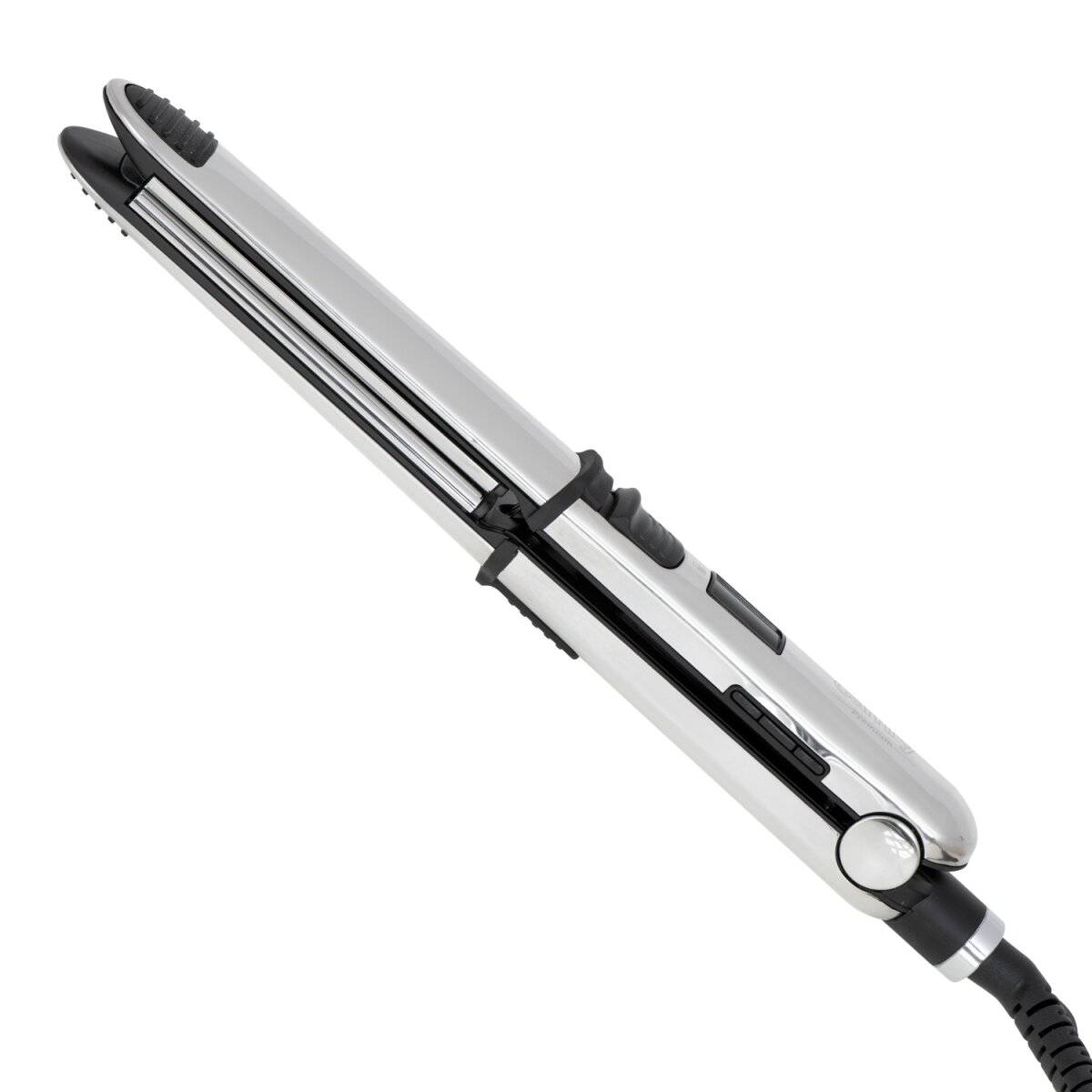 Piastra per capelli Camry CR 2320, 130–230 °C con display LCD e 6 impostazioni di temperatura, 500 W.-2