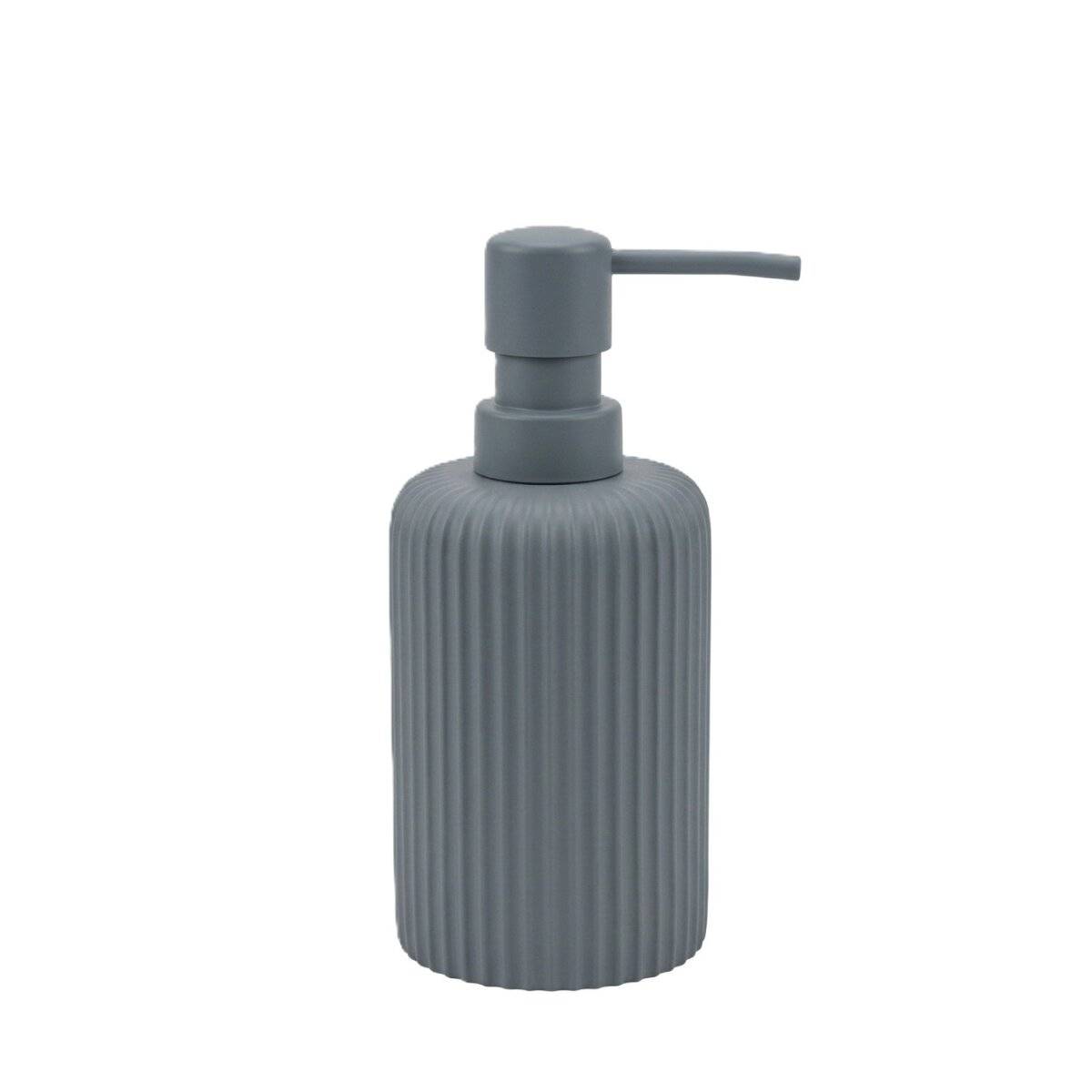 Dispenser di sapone Samos 330 ml - Accessori per bagno e cucina, grigio-0