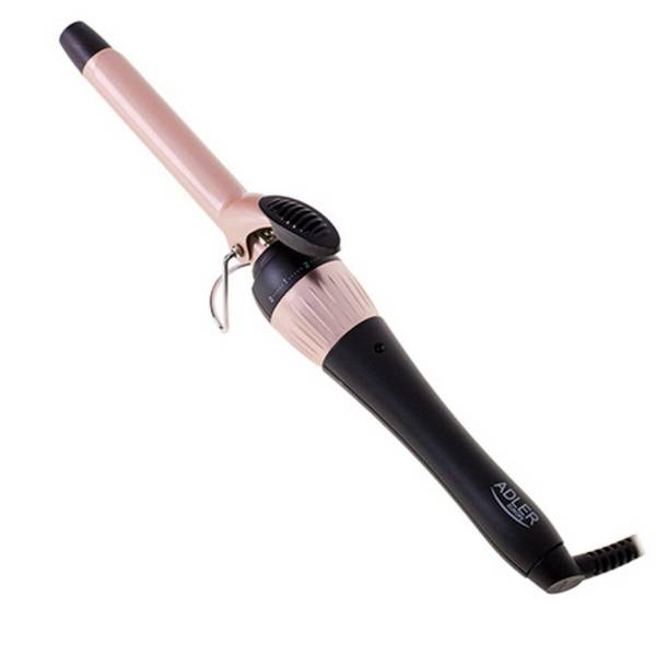 Ferro arricciacapelli Adler AD 2116 da 19 mm con rivestimento in ceramica e 4 impostazioni di temperatura.