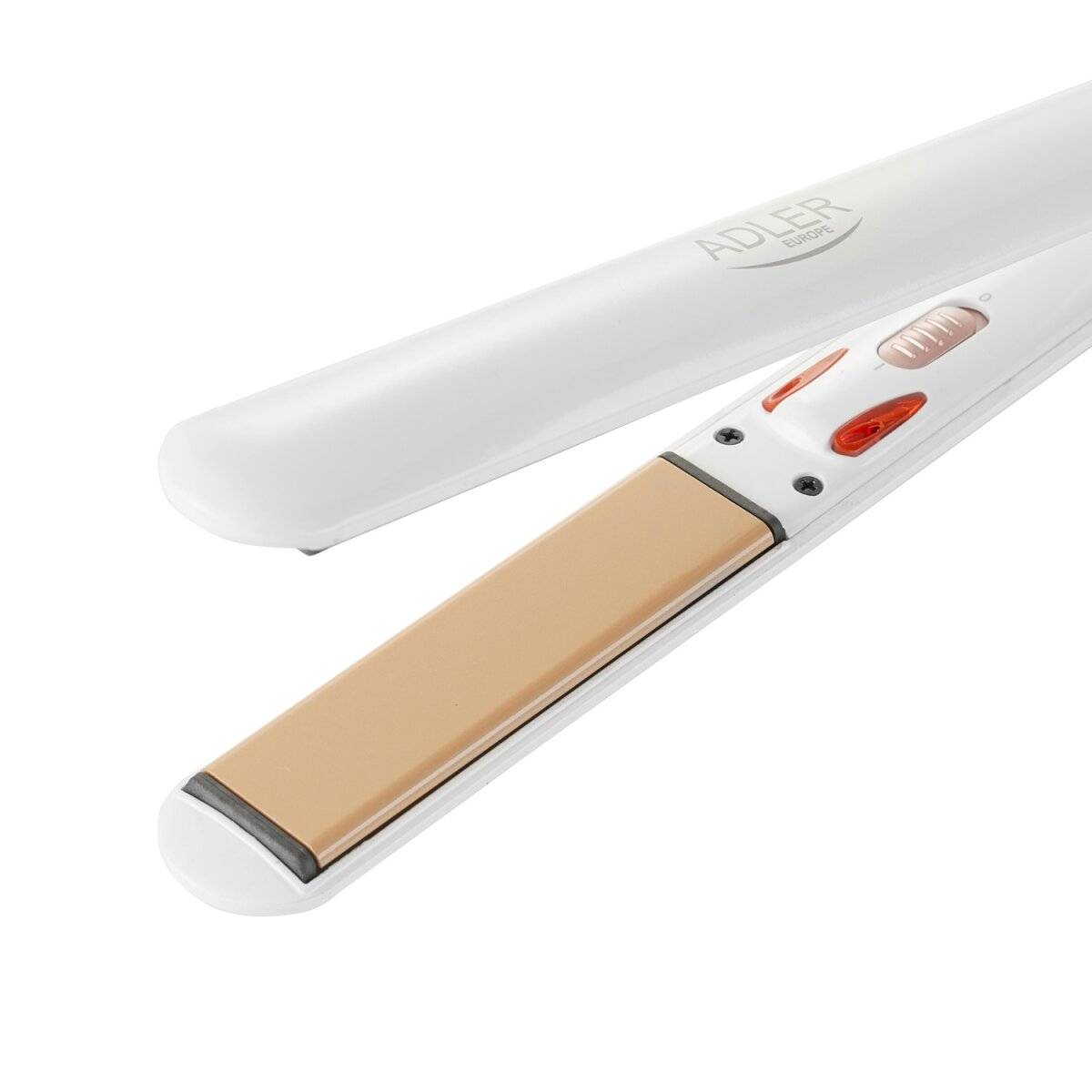 Piastra per capelli Adler AD 2317 con piastre in ceramica, ideale per viaggi e uso quotidiano, 200W-2