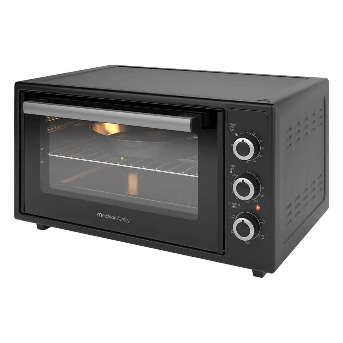 Forno elettrico da 45 litri, 1634 W, 300 °C, ventilato, da appoggio.-0