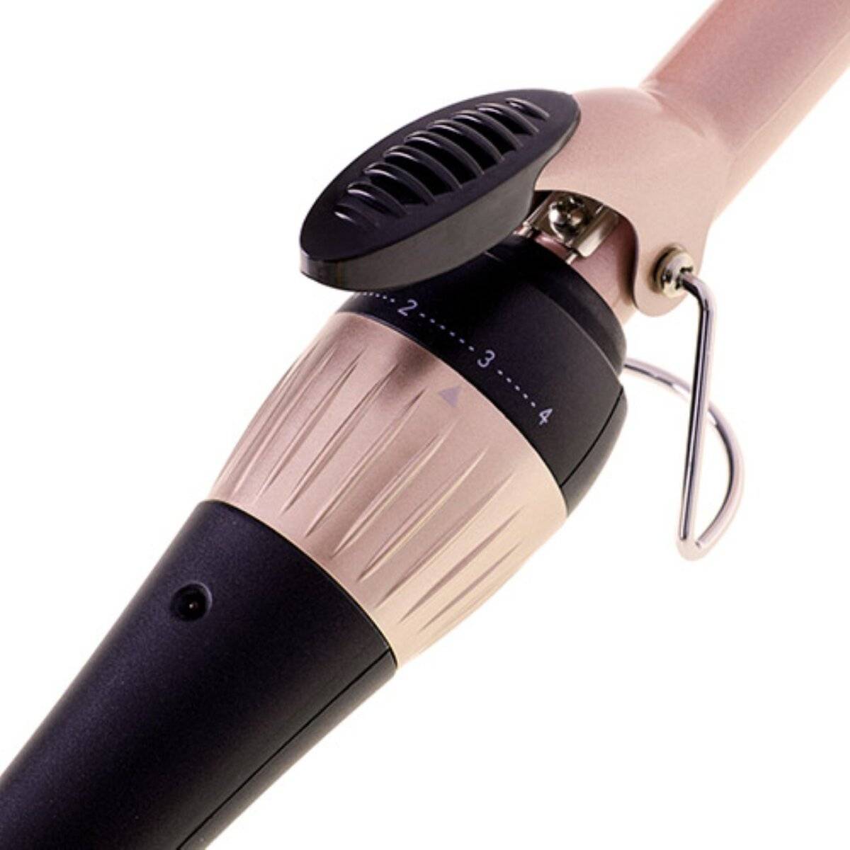 Ferro arricciacapelli Adler AD 2116 da 19 mm con rivestimento in ceramica e 4 impostazioni di temperatura.-3