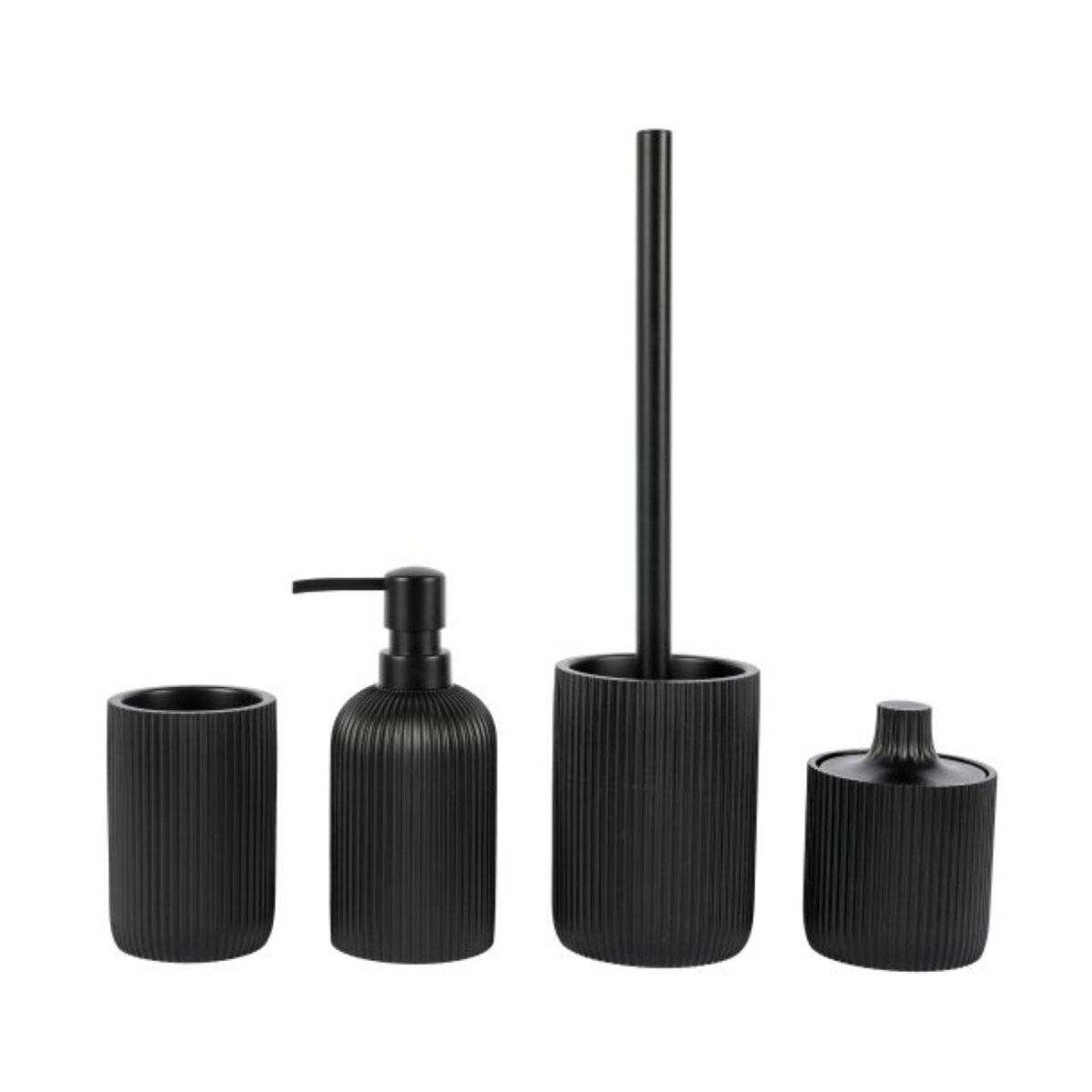 Dispenser di sapone Samos 330 ml - Accessori per bagno e cucina, nero-4