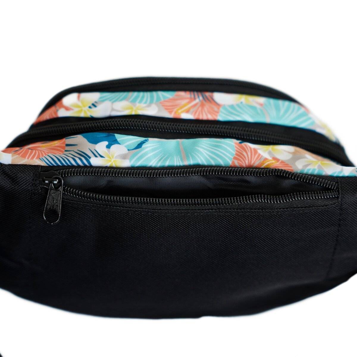 Borsa a tracolla/marsupio in poliestere con 3 scomparti, chiusura a zip sicura, design 9-2