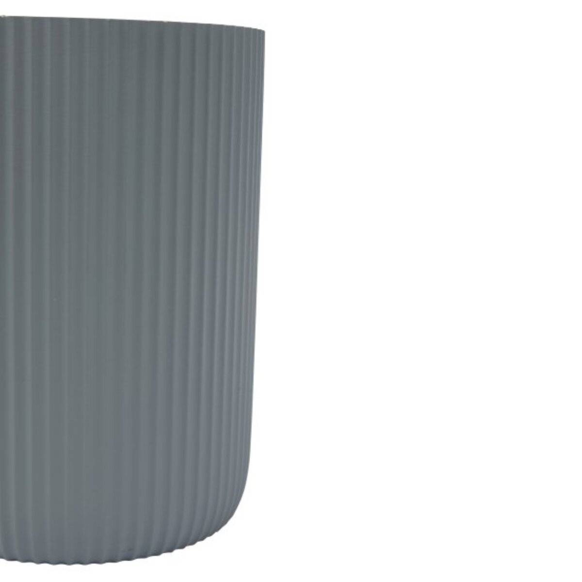 Scopa per WC Samos con manico in acciaio inox - Accessorio bagno moderno, grigio-4