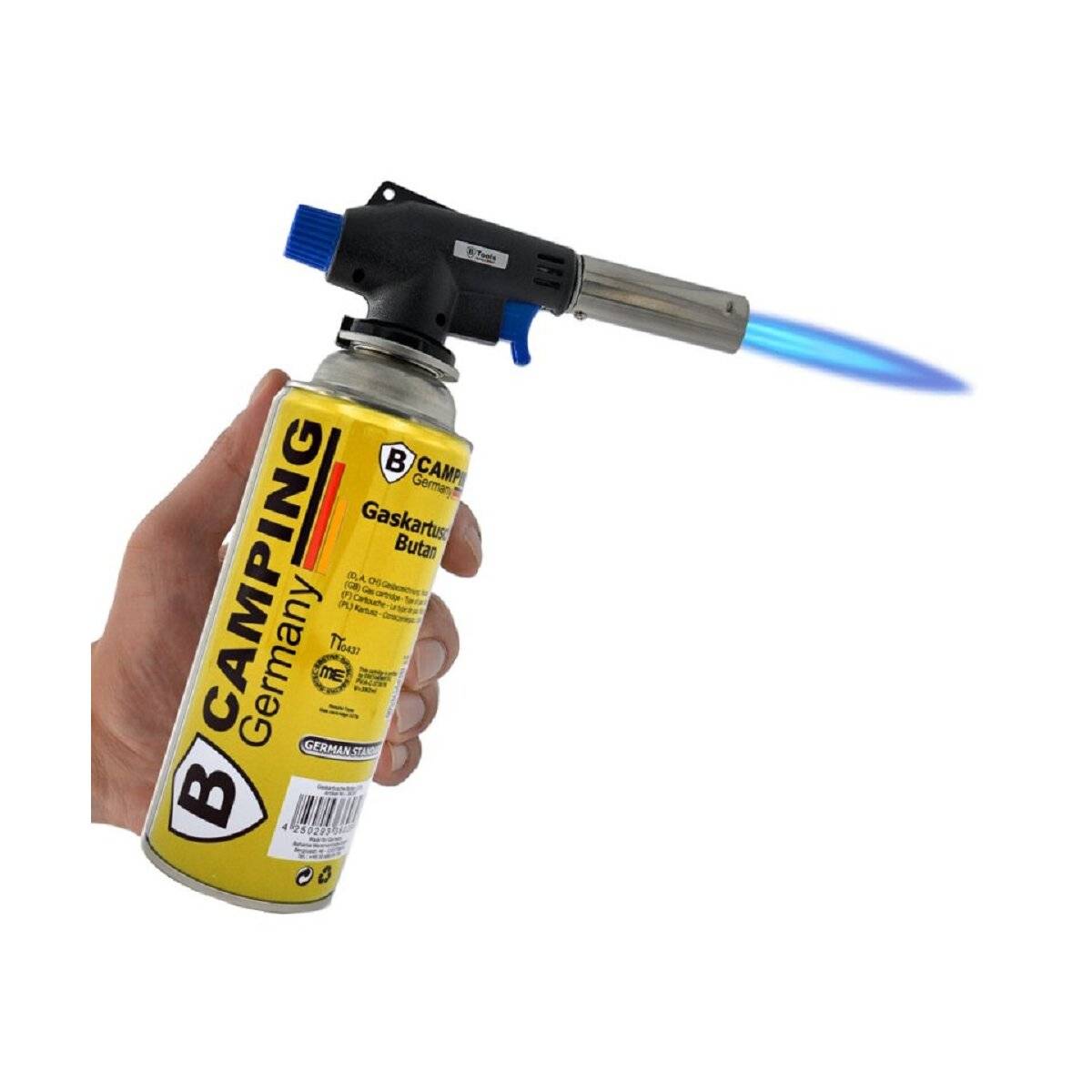 Accessorio per torcia di saldatura per cartucce a gas a baionetta da 227 g.-3