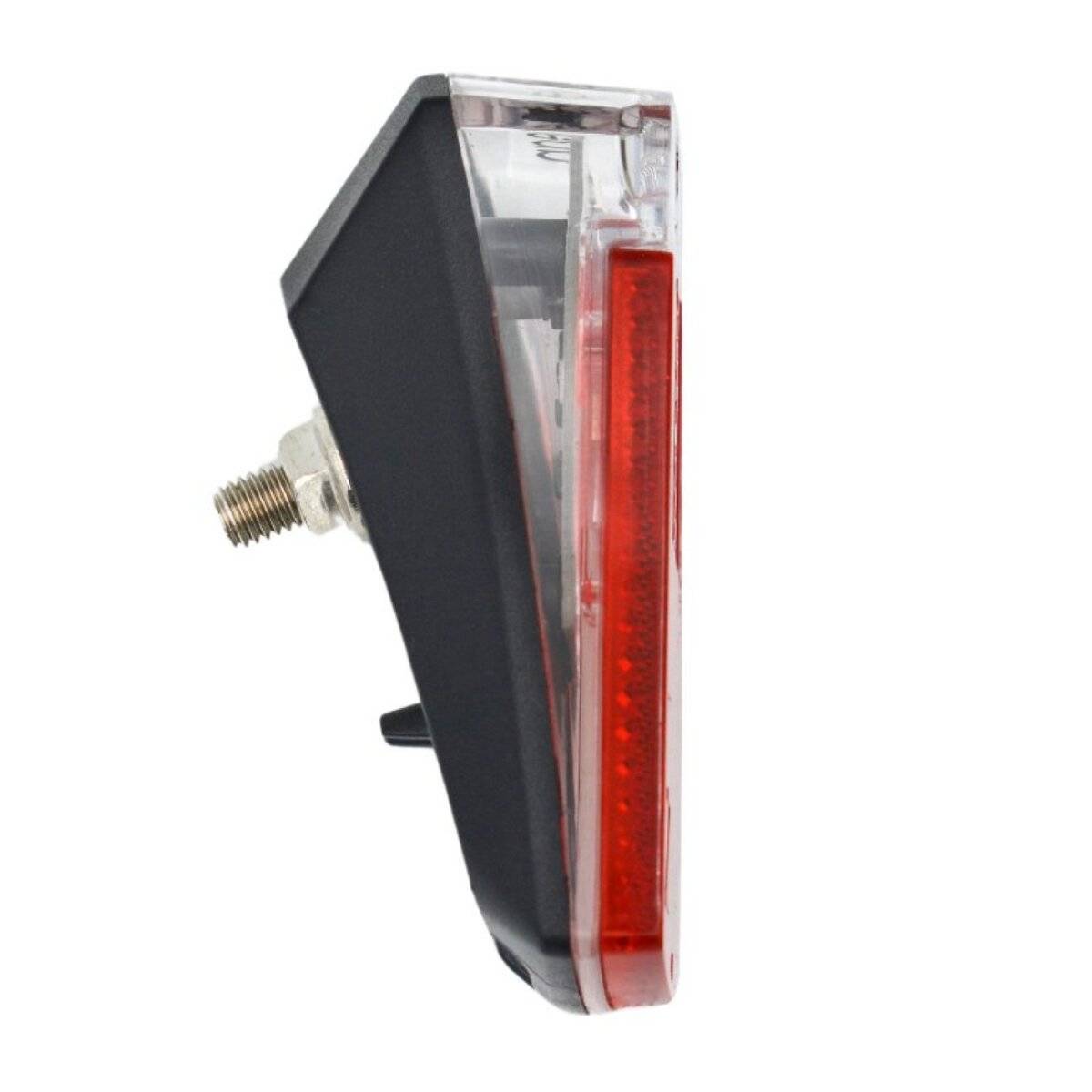 Fanale posteriore a dinamo per bicicletta elettrica con catarifrangente e omologazione StVZO, 8 candele-3