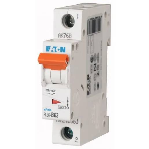 Eaton - 242687 - Miniature circuit breaker (MCB), 63 A, 1p, characteristic: C-0
