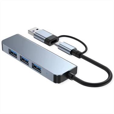 Hub USB Value   Grigio