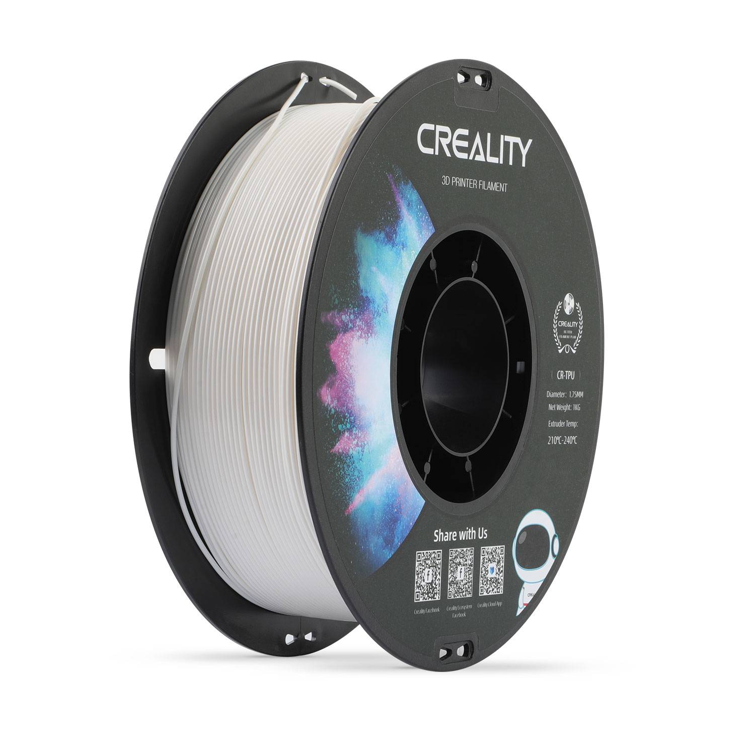 Creality - 3301040033 - Creality TPU-Filament (bianco)-0