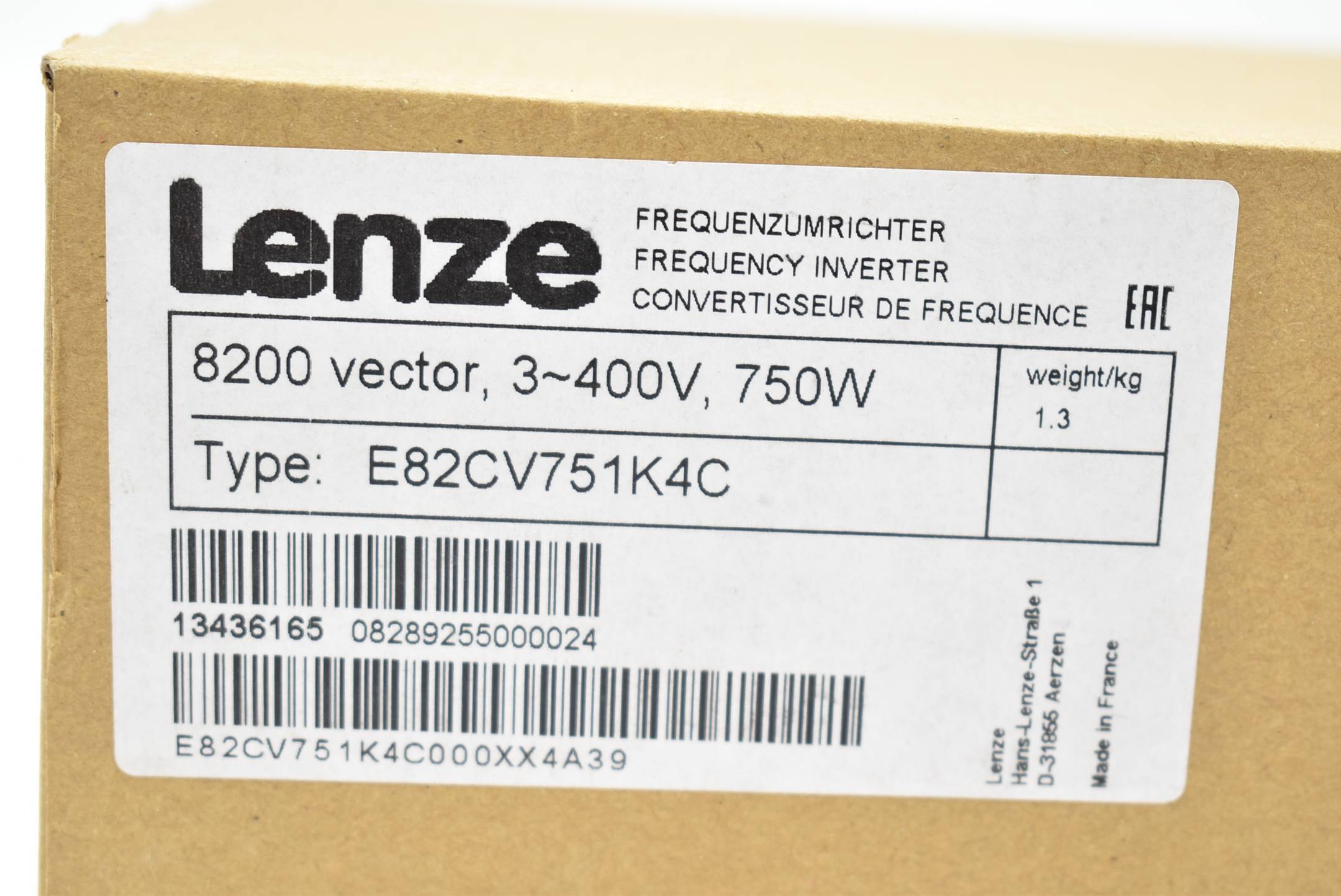 Lenze - E82CV751K4C - Lenze E82CV751K4C-2