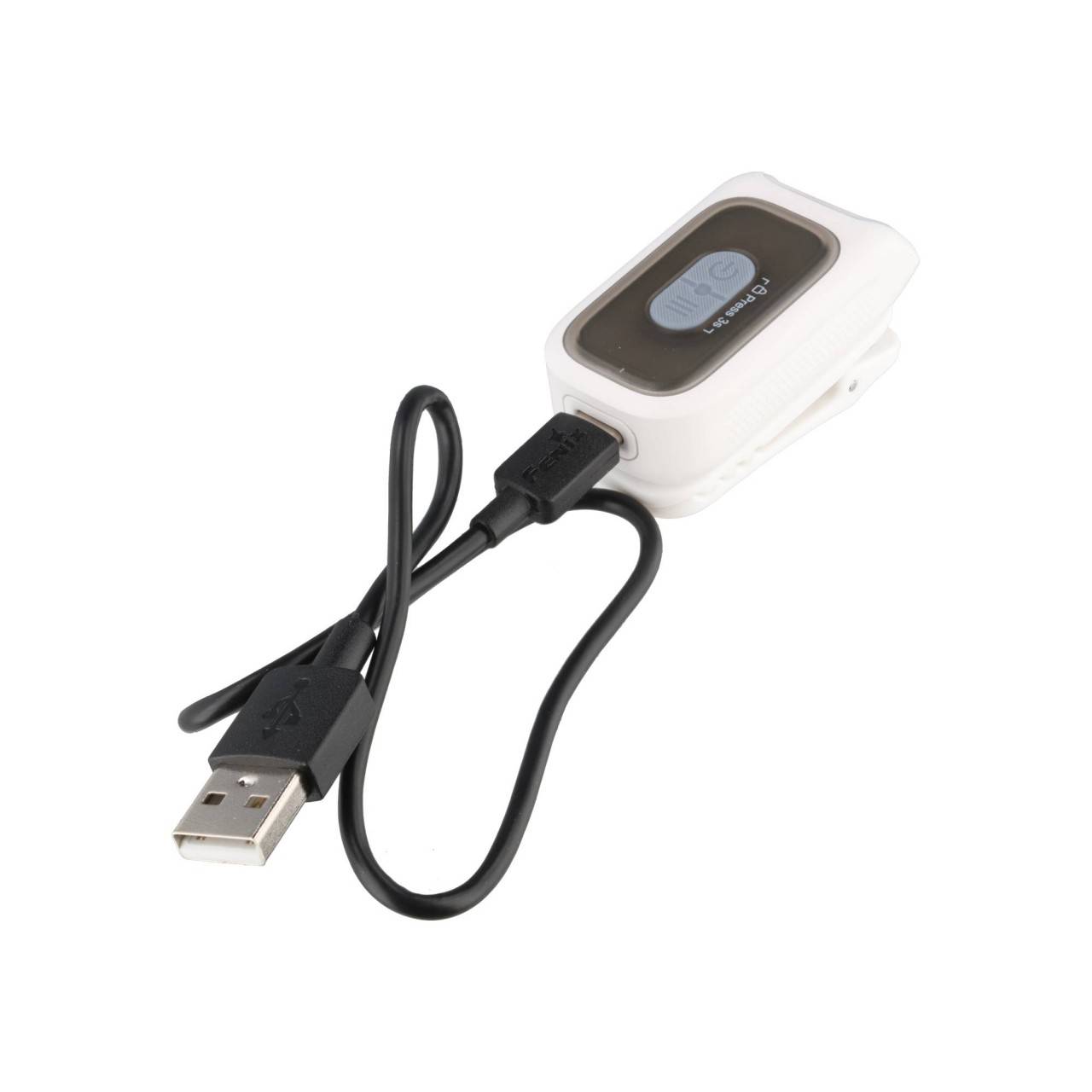 Torcia Fenix E04R con clip, girevole a 360°, 300 lumen, diverse sorgenti luminose, ricaricabile. Weiß-2