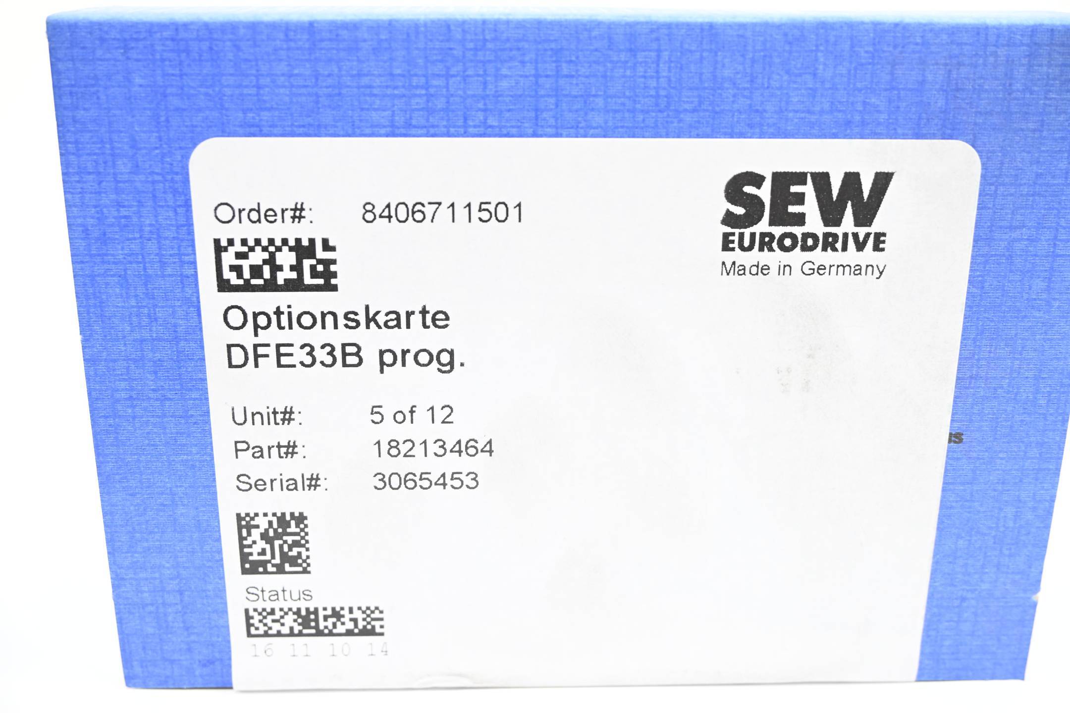 SEW-EURODRIVE - DFE33B-1