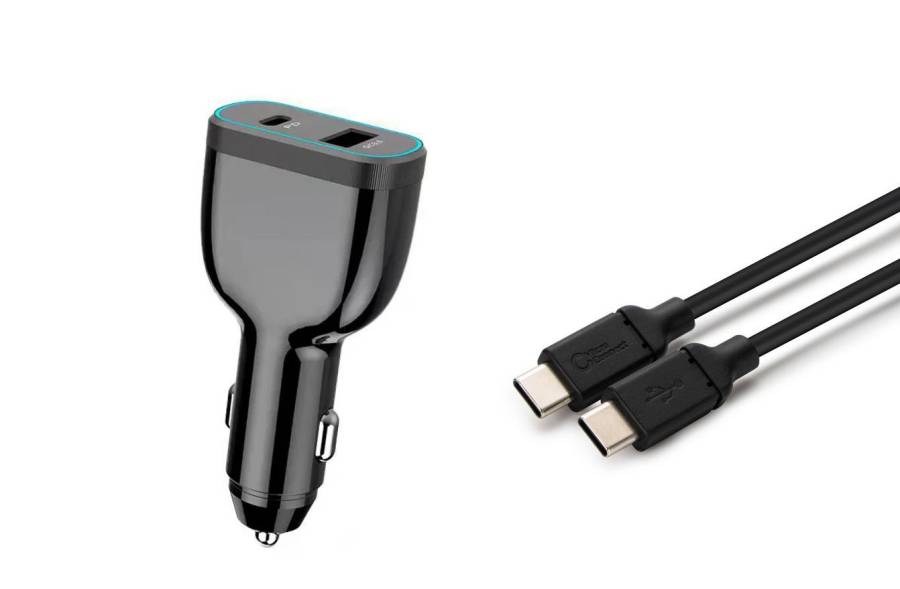 CoreParts MBXUSBC-DC0006 USB-C Car Charger for Laptop.-0