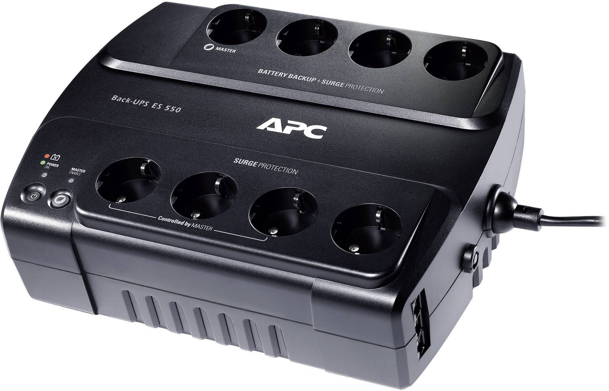 UPS 550 VA APC by Schneider Electric BE550G-GR Back-UPS | Conrad.it