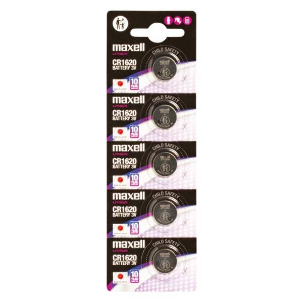 Batterie Maxell 3V Knopfzelle CR1620 8-0