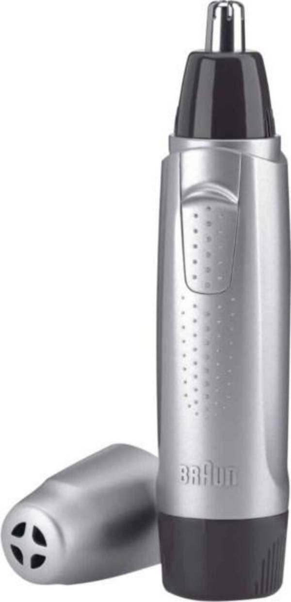 Braun Exact Series EN 10 rasoio di precisione Nero, Argento