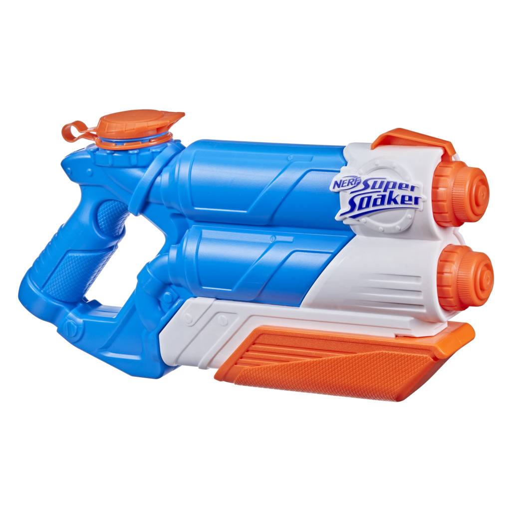 Nerf Super Soaker Twin Tide, blaster ad acqua con doppio flusso-0