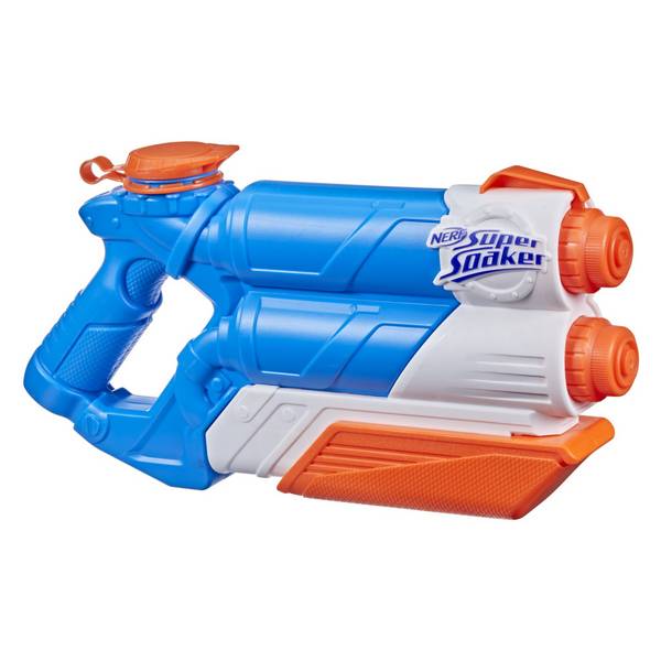 Nerf Super Soaker Twin Tide, blaster ad acqua con doppio flusso