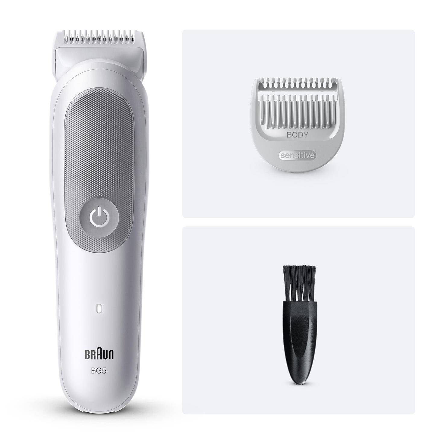 Braun Series 5 BG5500 Grigio, Bianco-0