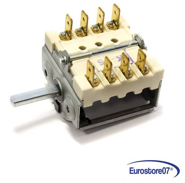 COMMUTATORE FORNO PROFESSIONALE EGO 49.41015.500 2 posizioni Alberino: 24mm