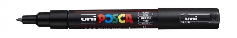 Uni Posca Marcatore di Pittura a Base d'Acqua - PC-1M Nero 0,7 mm-0