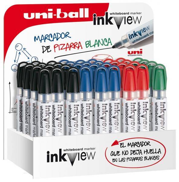 Uni Inkview -PWB-202 /3D EXPOSITOR 1,8-2,2mm - Marcatore per Lavagna Bianca-0