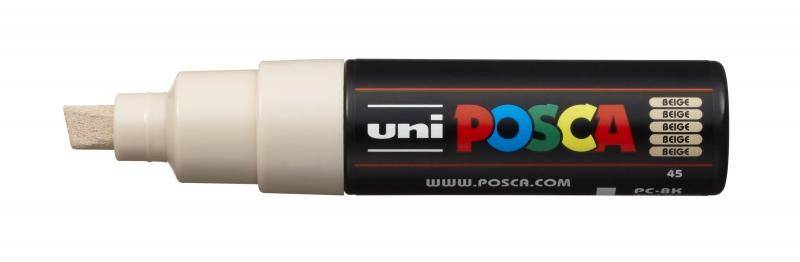 Uni Posca Marcatore per Pittura a Base di Acqua - PC-8K Beige 8,0 mm-0