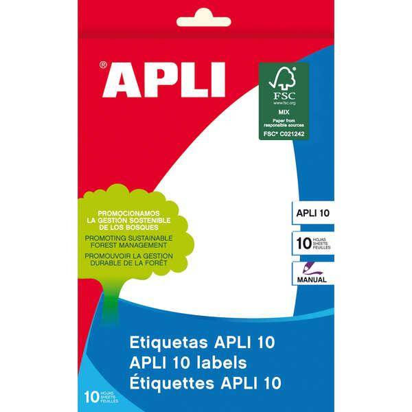 Tag APli 10 bianchi 105,0 x 149,0 mm 10 fogli-0