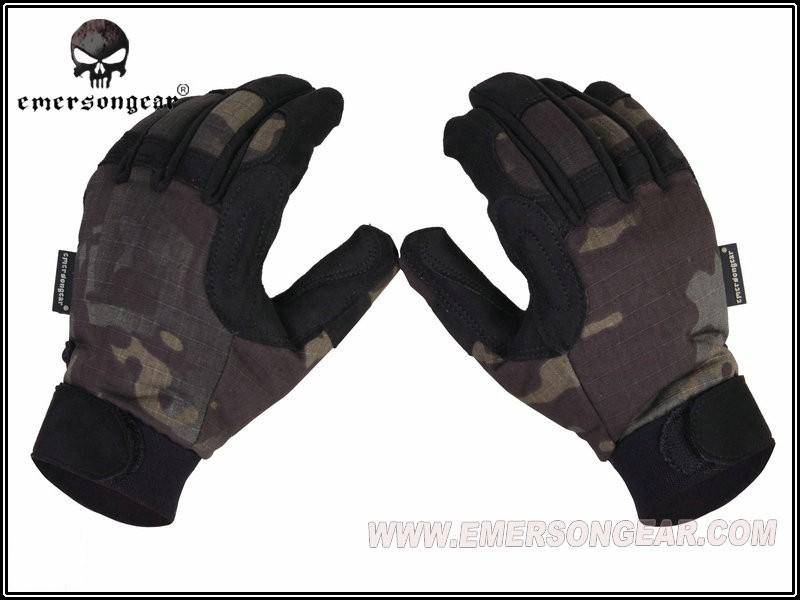 EMERSON GEAR GUANTI IMBOTTITI PROFESIONALI PER IL SOFTAIR - TAGLIA M PATTERN LIGHT MULTICAM BD8726-M-0
