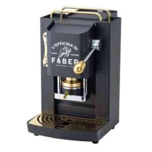 FABER MACCHINA DA CAFFE' A CIALDE PRO DELUXE MAT BLACK