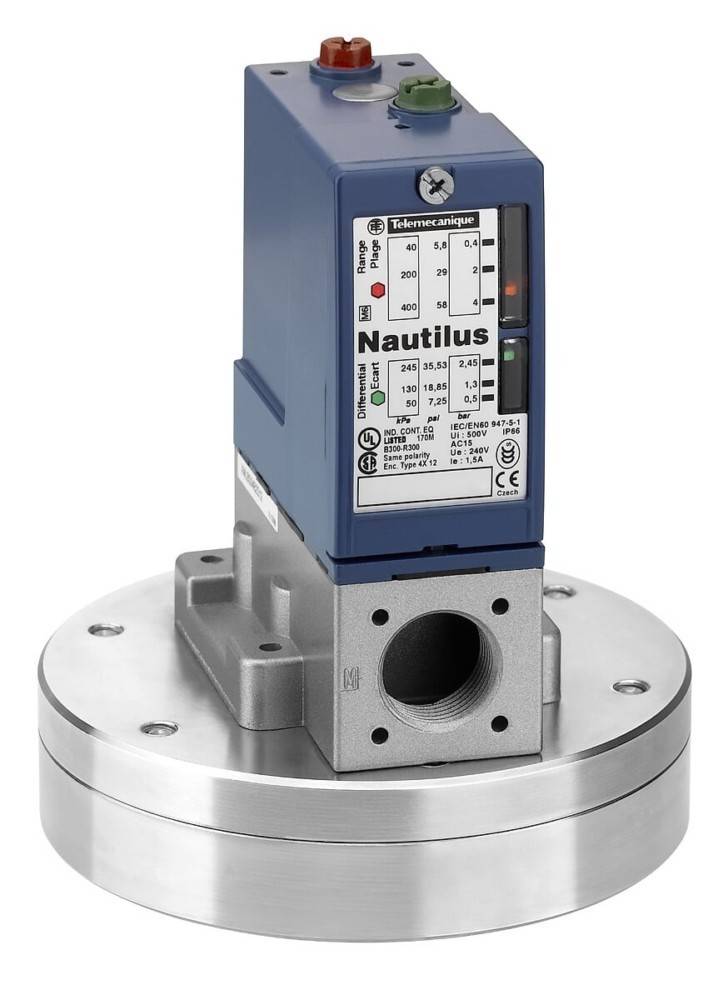Telemecanique - XMLBS35R2S12 - PRESSURE SWITCH 350 MBAR M.O.P.30BAR-0