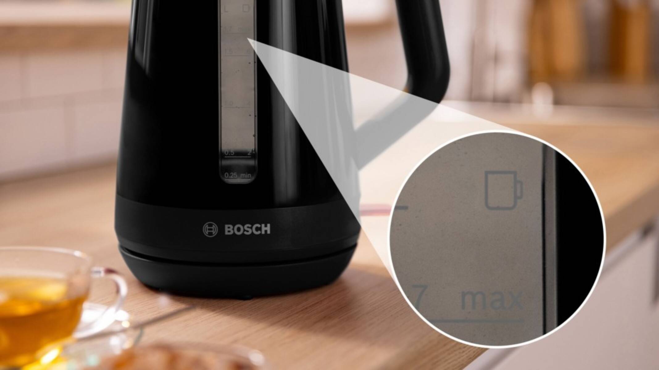 Bosch SDA Electric Kettle TWK1M123 Black-1