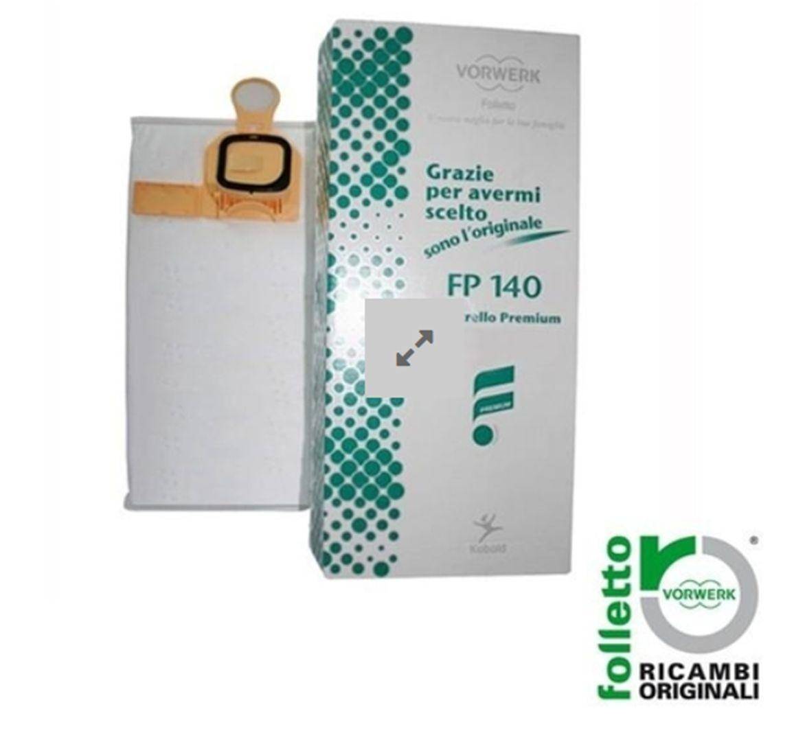 folletto vk140 vk150 6 sacchetti originali aspirapolvere vorwerk no profumi-0