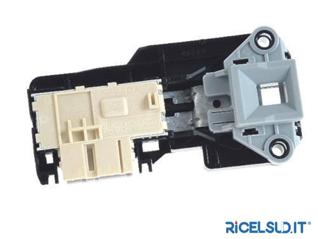 elettroserratura bloccaporta lavatrice rex electrolux aeg om 8070202018 bp 18-0